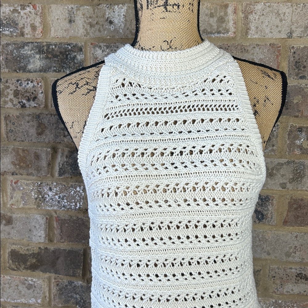 New with tags Banana Republic Organic Cotton Sweater in Cream - Picture 7 of 16
